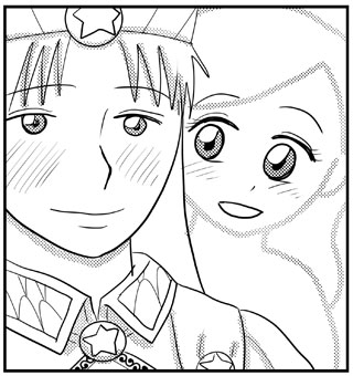 透明人間クレナとガノ王子