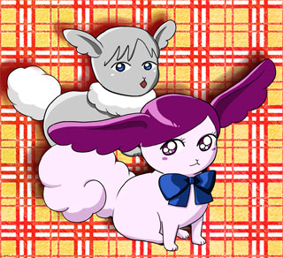 クレナうさぎとガノうさぎ