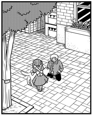 クレナとルシアと犬