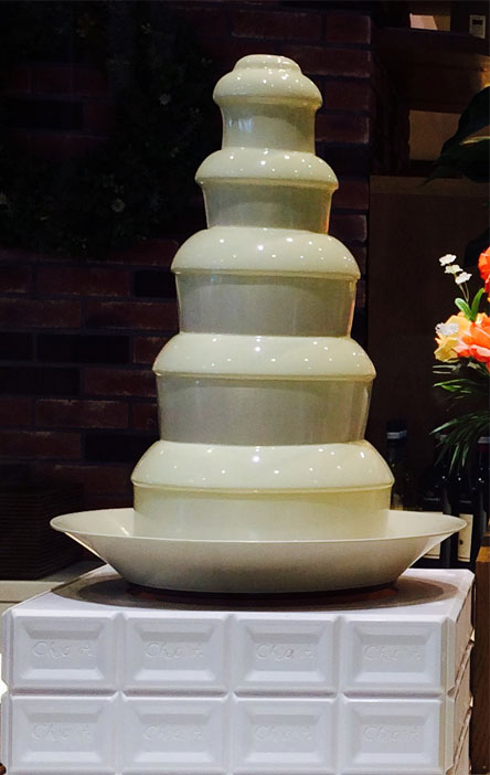 チョコレートファウンテン