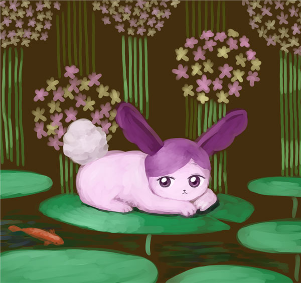 鯉とクレナうさぎ