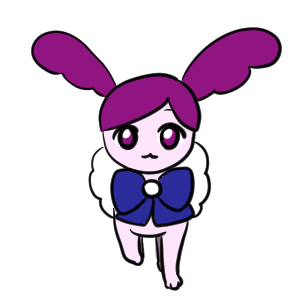 走るクレナうさぎ