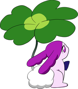 クローバーとクレナうさぎ